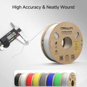 CREALITY Hyper PETG 1,75mm Filamento de impresora 3D rápida de alta velocidad 600 mm/s 2kg (4.4lb) Carrete de cartón cuidadosamente enrollado - Product Image 3