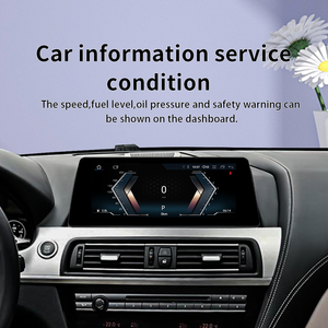 LELV Qualcomm 665 Autoradio Android con Carplay, Lettore Multimediale per BMW Serie 6 F06 F12 F13 Cic Nbt, Unità di Navigazione GPS - Product Image 4