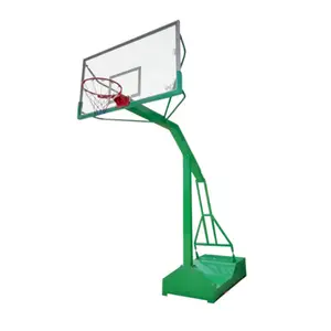 GW Hydraulic School Fitness Gym Steel Frame Basketball Stand For Adult And Teenager