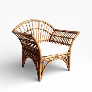 Handmade Handwoven Rattan Lounge <b>Chair</b> Natural <b>Wicker</b> Relax <b>Chair</b> <b>Indoor</b> Outdoor Living Room Resort Hotel Furniture - Product Image 3