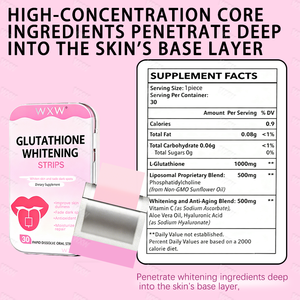 Tiras Blanqueadoras Orales Personalizadas con Vitamina C que Aceleran el Metabolismo de la Piel y Fórmula Antienvejecimiento - Product Image 3