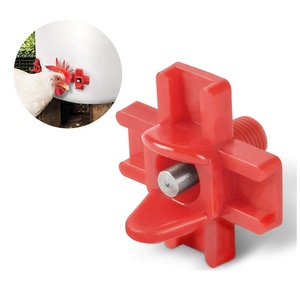 plástico de acero inoxidable de Multifungtion de aves de corral chica gallina <span class=keywords><strong>codornices</strong></span> de agua de <span class=keywords><strong>granja</strong></span> pollo pezón bebedor - Product Image 2