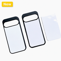 Coques de téléphone vierges pour sublimation 2D pour Google Pixel 8 7 6 Pro, impression par transfert thermique, coque de téléphone portable personnalisée en TPU PC