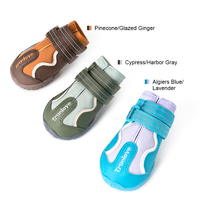 Chaussures pour chien réfléchissantes, respirantes, douces, imperméables, antidérapantes, pour l'hiver, durables, en polaire, pour grands chiens