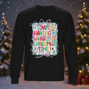 เสื้อยืดแขนยาวลายคำคมคริสต์มาสสุดเก๋ ดีไซน์สำหรับคนรักวันหยุด - Product Image 3