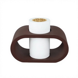 Caja de Incienso de Madera de Lujo con Diseño Floral, Quemador de Incienso Árabe Mubkhar, Carbón Bakhoor, Iluminación para Ramadán y Decoración de Interiores - Product Image 1