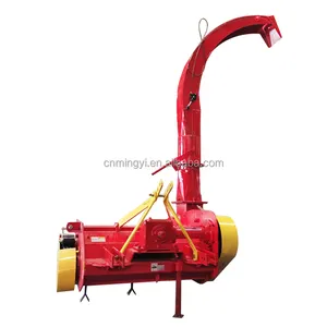 High quality forage silage harvester pick up corn straw mill crushing and recycling machine