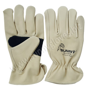Factory Best Sale Cowhide Men's Working Driver Gloves by SunnyGloves - Product Image 3