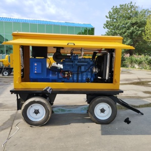 Estación <span class=keywords><strong>de</strong></span> Energía Móvil Trifásica Silenciosa Tipo <span class=keywords><strong>Remolque</strong></span> 100KW 125KVA con Arranque Automático, Generador Diésel Portátil con Control Remoto y Motor Ricardo - Product Image 5