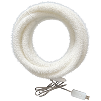Bande lumineuse LED flexible en silicone, lumière d'ambiance pour la maison, les fêtes et la décoration