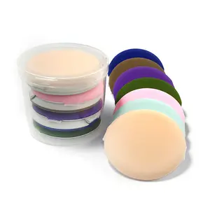 FP002 in stock Hot Selling Easy Wash Soft Round Shape Air BB Cushion Foundation Cosmetic Makeup Powder Puff