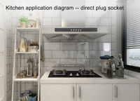 Tuya WiFi CH4 Détecteur de monoxyde de carbone CO Propane Butane GPL Capteur de fuite de gaz Usage domestique Source d'alimentation électrique Alarme Son Plastique