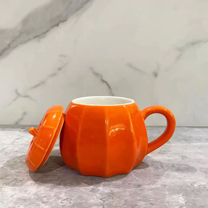 Mug en céramique citrouille d'Halloween 360ML – Cadeau fantaisie pour fête à thème Halloween et festival de la récolte d'automne - Product Image 6