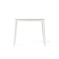 Table de salle à manger/bord de table en MDF compacte, multifonctionnelle, étanche et moderne, idéale pour petits appartements, balcons et patios – Vente en gros à prix réduit