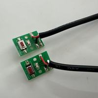 Capteur de température électronique avec faisceau de câblage PCB, isolation PTFE, 12V, longueur 1m, IATF16949/ pour conducteur en cuivre étamé - Usine