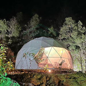 Tente dôme préfabriquée <span class=keywords><strong>de</strong></span> <span class=keywords><strong>luxe</strong></span>, tente à bulles pour le camping en plein air, tentes sphériques pour le glamping, tentes d'hôtel avec rideaux - Product Image 2