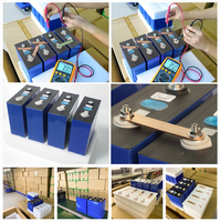 Système de stockage d'énergie domestique 3.2 volts 100Ah Lifepo4 Batteries cellule 105Ah 202Ah 280Ah Batterie solaire au lithium