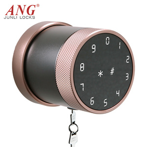 Kunci Pintu <span class=keywords><strong>Digital</strong></span> Tanpa Kunci, Kunci Pintar Tuya dengan Kata Sandi dan Sidik Jari - Product Image 3