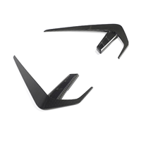Pour BMW 2018-2024 M8 F91 F92 F93 Aérations latérales de garde-boue en fibre de carbone sèche Accessoires de modification extérieure
