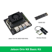 NVIDIA Jetson Orin NX 8GB/16GB Super Developer Kit 117TOPS/157TOPS Sistem Komputasi AI Edge dengan SSD 128GB & Modul Nirkabel