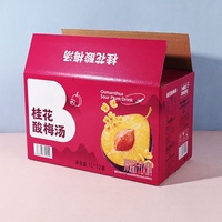 Boîte d'emballage personnalisée en carton ondulé pour boissons, conforme RoHS, ISO, FSC, capacité de charge 6L, pour bouteilles