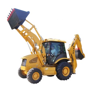 Compacte Nieuwe <span class=keywords><strong>Backhoe</strong></span> Loader 4 Wiel Gelede Machines Kleine Goedkope Lader <span class=keywords><strong>Backhoe</strong></span> Groene Boerderij <span class=keywords><strong>Backhoe</strong></span> Prijs Te Koop - Product Image 1