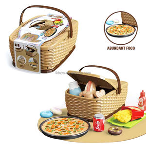Juego de Picnic de Juguete de Plástico LK Toys, Set de Fiesta, Canasta de Picnic para Niños Pequeños, Set de Cocina, Regalos para Niñas - Product Image 1