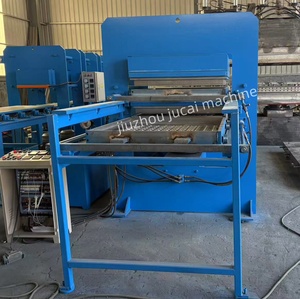 Lốp tái chế cao su sàn gạch làm máy sản xuất, tấm cao su Roof tile lưu hóa Báo Chí, cao su khuôn gạch - Product Image 4