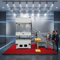 Prensa Hidráulica de Cuatro Columnas y Tres Vigas CE YQ32-250T con Control PLC de Alta Velocidad y Versátil para Bloques de Sal/Ladrillos de Sal para Animales