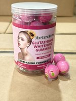 Gummies blanchissantes au glutathion saveur pêche pour adultes, export transfrontalier, fabrication OEM disponible, directement de l'usine, personnalisables Teyi