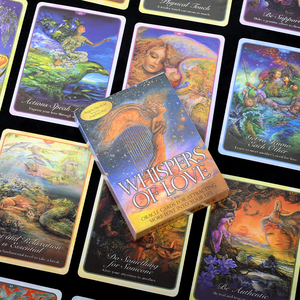 Vente en gros de cartes de tarot illustrées personnalisées en cristal, de la célèbre série Healing Crafts Famous Oracles, pour cadeaux - Product Image 5
