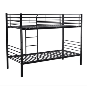 Cadre de lit en acier robuste à double couche avec barrières hautes, adapté aux terrains de <span class=keywords><strong>camping</strong></span> - Product Image 5