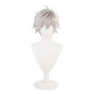 วิกผมคอสเพลย์ตัวละครนาจิสะ คาวอรุ จากอนิเมะ Evangelion รุ่น Ainizi ยาว 30 ซม. สีเงินเทา - Product Image 2