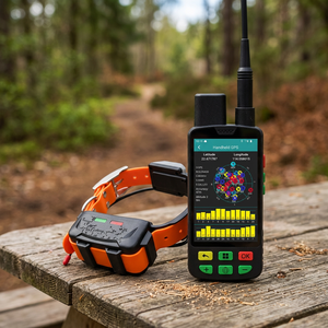 Android 13 hunting dog <b>locator</b> collar, offline map, anti-loss alarm, multi-dog connection, suitable for hunting. - Product Image 3