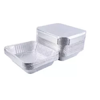 Bac à vapeur de 9x13 pouces, demi-taille, récipient en aluminium avec couvercles pour buffet, traiteur, plateaux de service en aluminium pour aliments