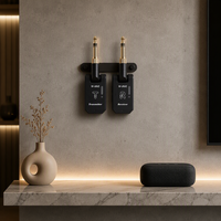 Émetteur-récepteur audio sans fil M-VAVE WS13 5,8 GHz avec étui de charge rechargeable pour guitare, basse et enregistrement vidéo