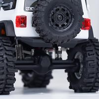 Pare-chocs avant et arrière en aluminium SCX30 avec crochet de remorquage pour Jeep Wrangler JLU Axial SCX30 1/30 - Vente en gros pour améliorations