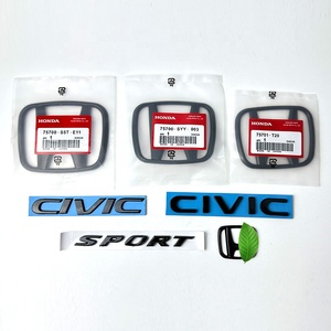 Adatto per <span class=keywords><strong>Honda</strong></span> <span class=keywords><strong>Civic</strong></span> decima/undicesima generazione, griglia modificata Black Knight, emblema posteriore <span class=keywords><strong>CIVIC</strong></span>, adesivo in inglese per emblema posteriore. - Product Image 4