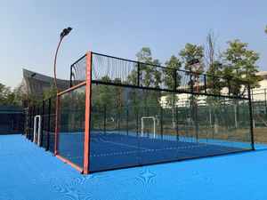 Gran oferta, cancha de tenis panorámica para deportes al aire libre de alta calidad, tamaño de 20*10 M, gran <span class=keywords><strong>descuento</strong></span> del proveedor - Product Image 4