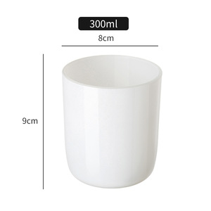 Boîte cadeau personnalisée <span class=keywords><strong>en</strong></span> <span class=keywords><strong>verre</strong></span> givré noir mat, contenants pour bougies aromatiques, couleur bonbon, pots à bougies <span class=keywords><strong>en</strong></span> <span class=keywords><strong>verre</strong></span> vides, recyclables, pour la décoration de la maison - Product Image 5