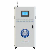 Kabinet Sistem Pemantauan Kualitas Air Multi-Parameter untuk Pabrik Air Minum Sensor Turbiditas Klorin Sisa pH DO