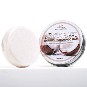 Shampoing Solide <span class=keywords><strong>Bio</strong></span> Artisanal Naturel au Romarin & Miel Anti-Frisottis Contrôle du Sébum Réparation Capillaire au Gingembre & Glycérine - Product Image 3