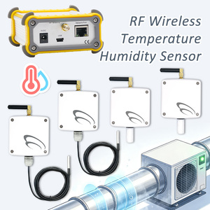 4 Sets <b>Wireless</b> <b>Temperature</b> & Humidity <b>Sensor</b> System Greenhouse Long Range Flower Room Monitor - Product Image 1