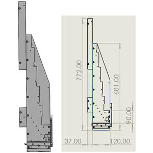 Support de bloc de jauge d'angle réglable <span class=keywords><strong>CMM</strong></span> accessoire d'outil de mesure de précision FIixture - Product Image 3