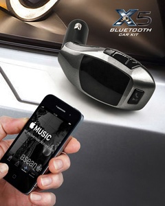 De diseño de moda BT <span class=keywords><strong>Kit</strong></span> de coche Mp3 transmisor FM REPRODUCTOR DE <span class=keywords><strong>X5</strong></span> TF USB manos libres inalámbrico - Product Image 5