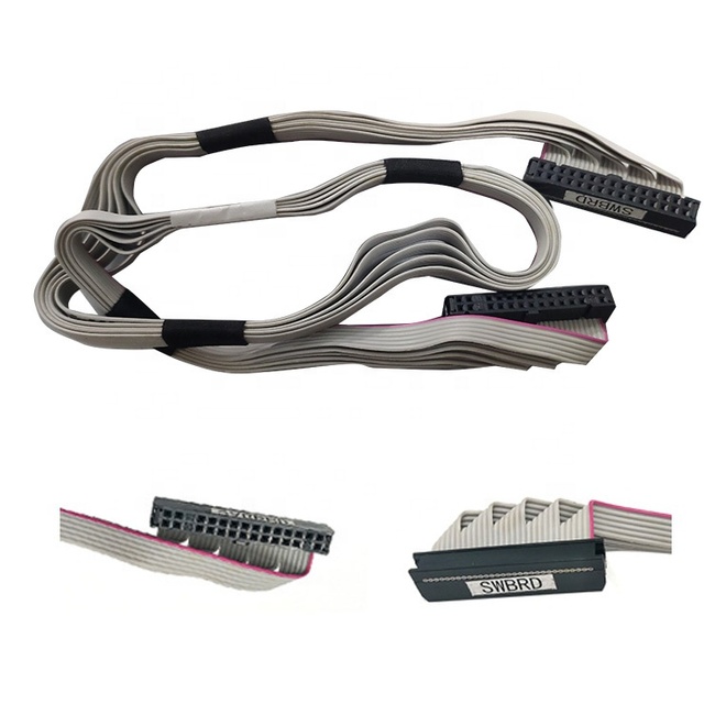 Flat Ribbon Cable 2.54mm Pitch 2 3 4 5 6 7 8 9 10 12 14 16 18 20 24 30 40 Pin Idc Cable with Ribbon Cable