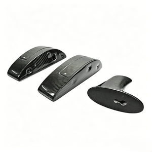 New Nissan GT-R R35 Carbon Fiber Tail Wing Foot Height Upgrade Bracket with Bolt-On Direct Install and Perfect <b>Gap</b> Matching - Product Image 1