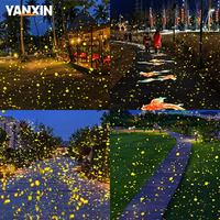 Lampe de projection laser dynamique 40W Firefly, étanche IP65, pour l'intérieur et l'extérieur, paysage et jardin, villa, ambiance esthétique, décoration