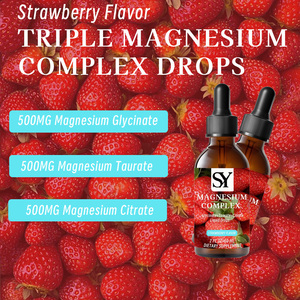 Premium Custom triplo magnesio complesso gocce 1500mg con <span class=keywords><strong>L</strong></span> teanina vitamine D3 B6 B12 calcio potassio Stress sollievo sonno - Product Image 6