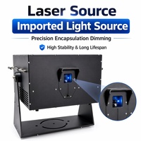 Projecteur laser d'extérieur étanche IP65 100W 150W RGB avec animation pour contrôle FB4 Pangolin ILDA, idéal pour discothèque et aménagement paysager